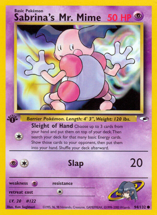 Gym Heroes 094 Sabrina's Mr. Mime