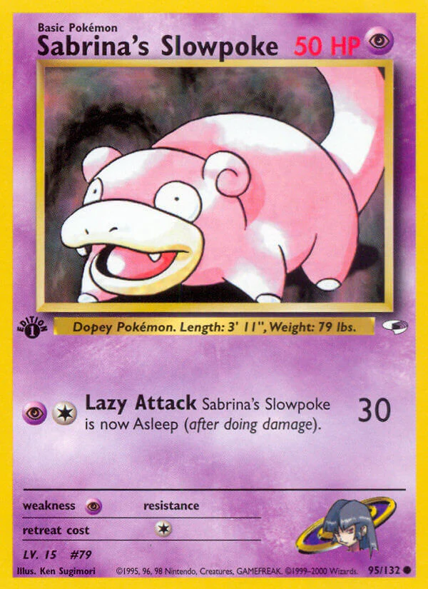 Gym Heroes 095 Sabrina's Slowpoke