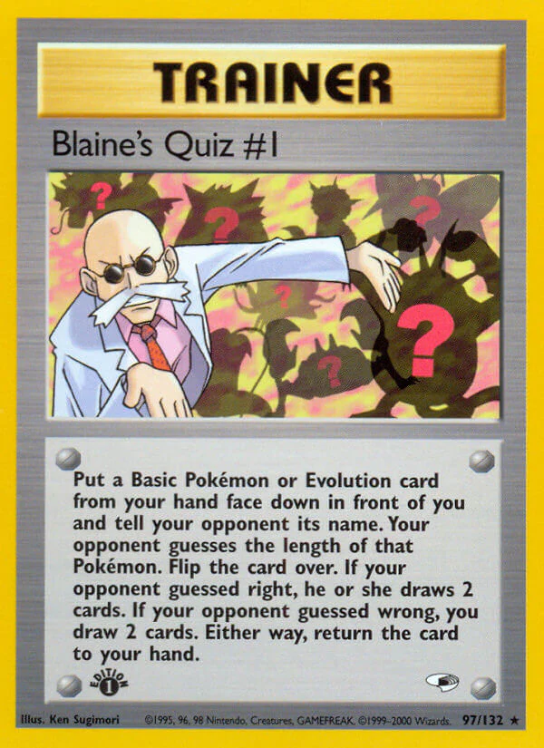 Gym Heroes 097 Blaine's Quiz #1