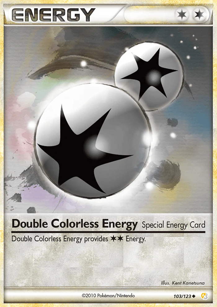 HeartGold and SoulSilver 103 Double Colorless Energy