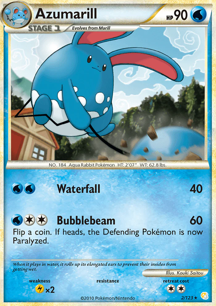 HeartGold and SoulSilver 002 Azumarill