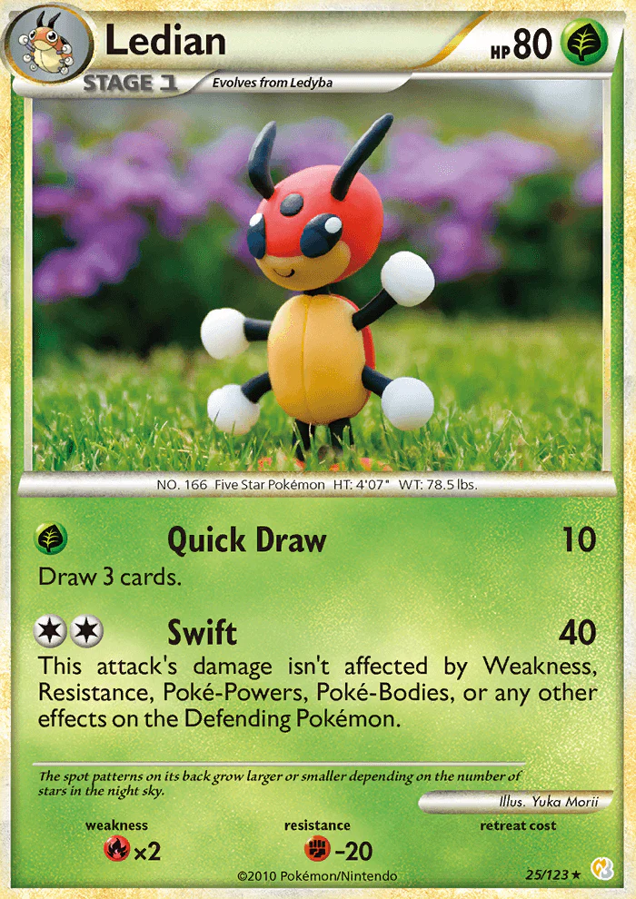 HeartGold and SoulSilver 025 Ledian