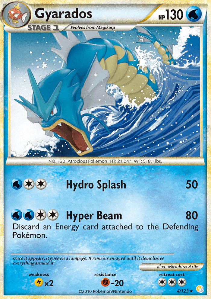 HeartGold and SoulSilver 004 Gyarados
