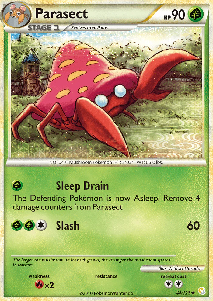 HeartGold and SoulSilver 048 Parasect