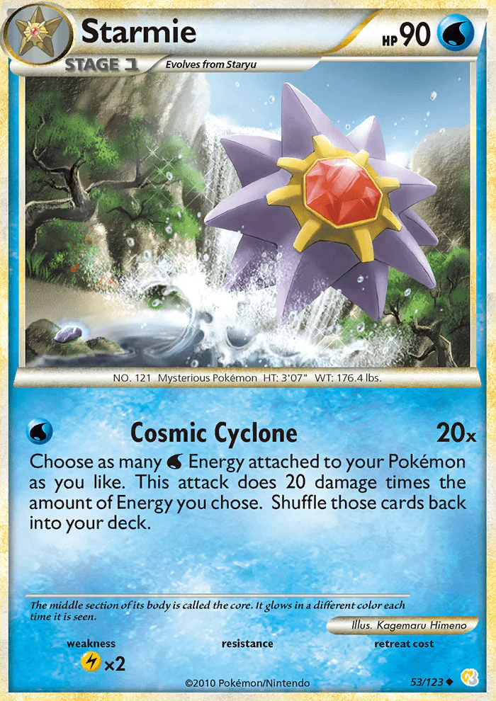 HeartGold and SoulSilver 053 Starmie