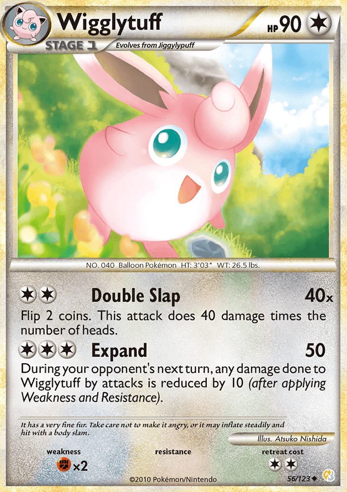 HeartGold and SoulSilver 056 Wigglytuff