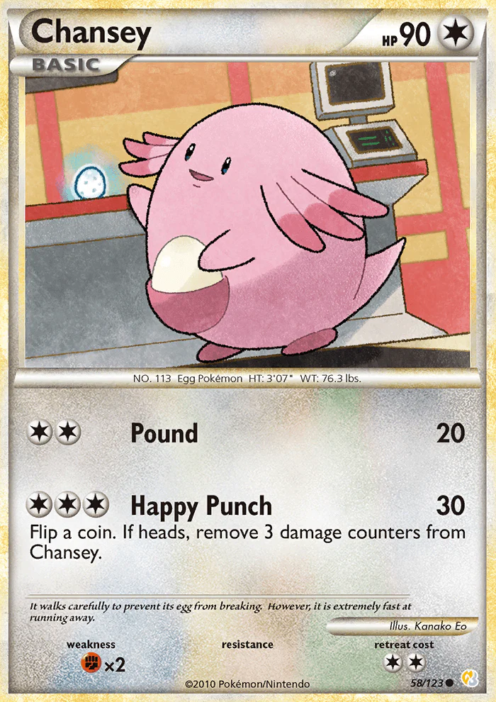 HeartGold and SoulSilver 058 Chansey