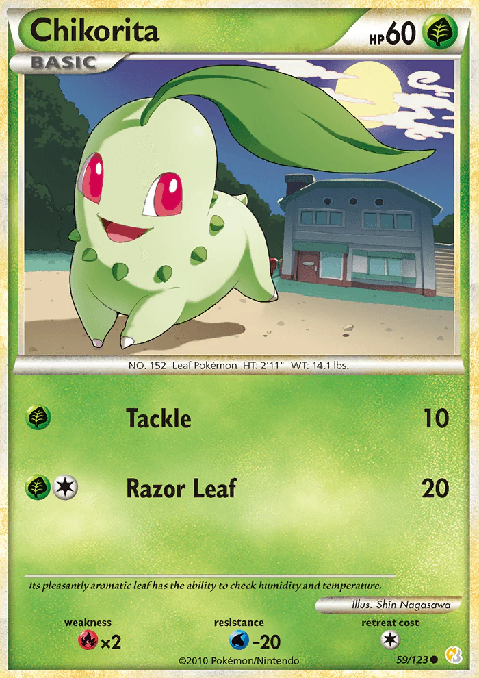 HeartGold and SoulSilver 059 Chikorita