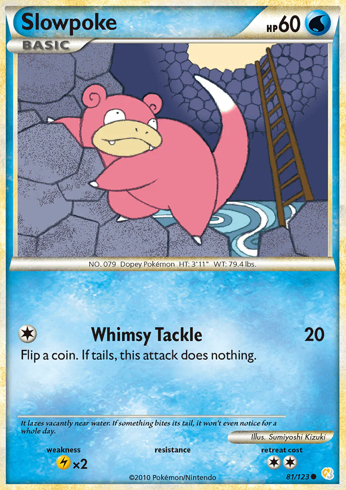 HeartGold and SoulSilver 081 Slowpoke