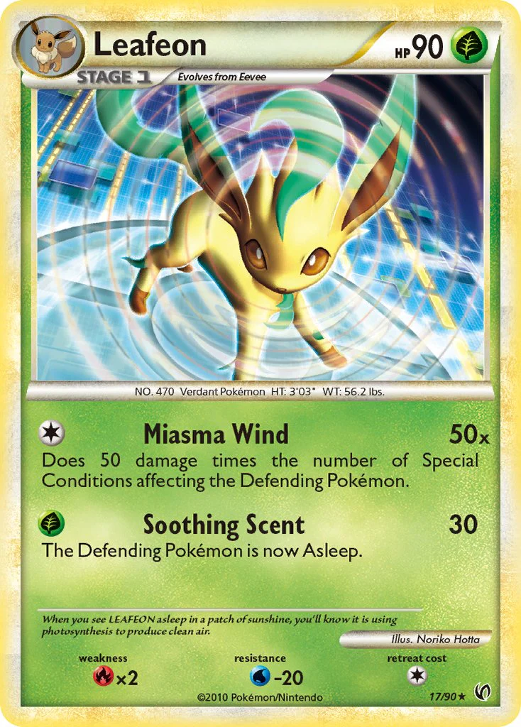Undaunted 017 Leafeon