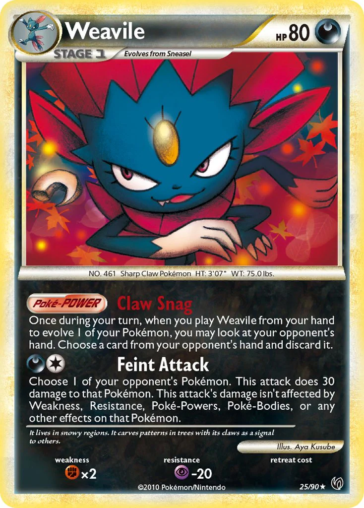 Undaunted 025 Weavile