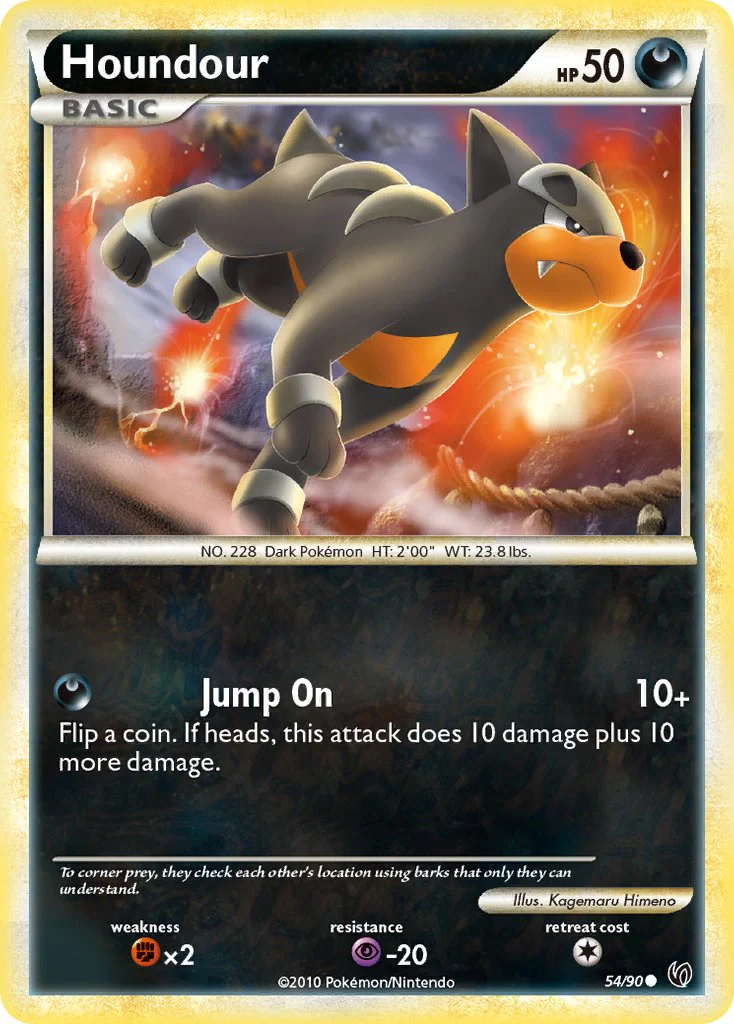 Undaunted 054 Houndour