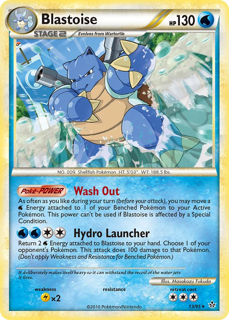 Unleashed 013 Blastoise