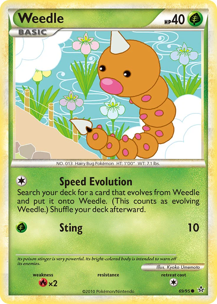 Unleashed 069 Weedle
