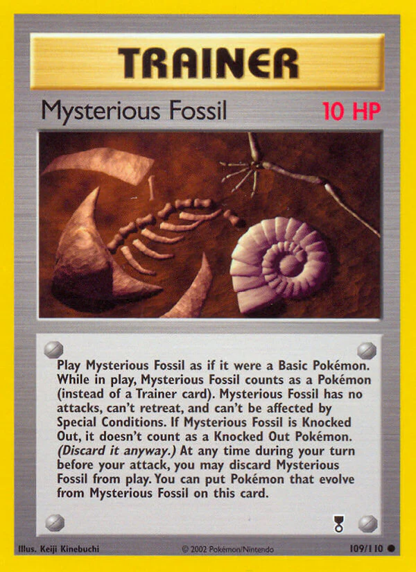 Legendary Collection 109 Mysterious Fossil