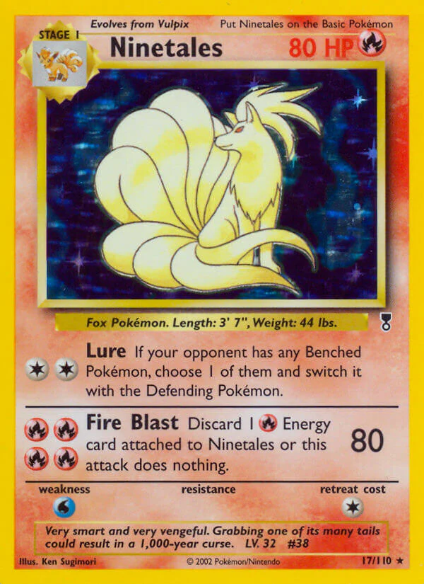 Legendary Collection 017 Ninetales