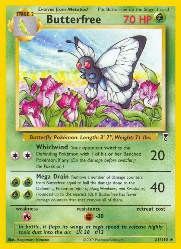 Legendary Collection 021 Butterfree