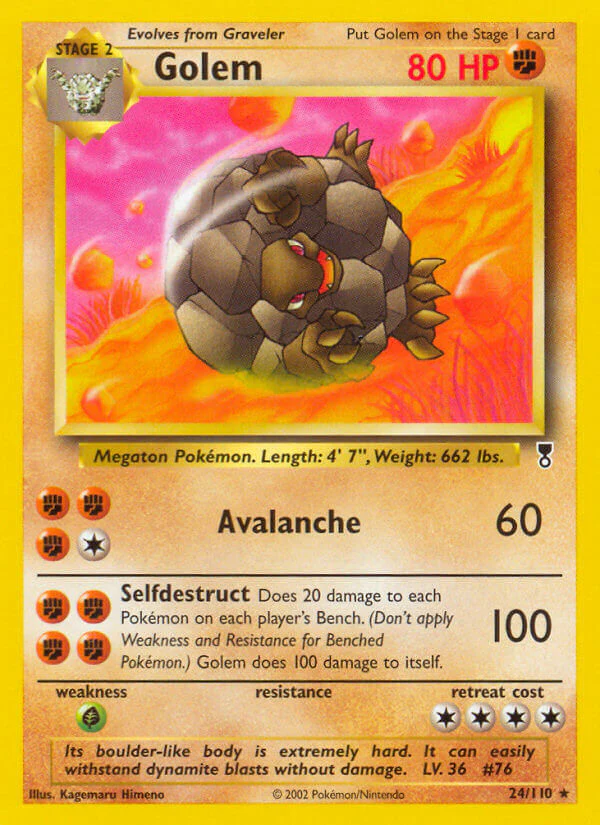 Legendary Collection 024 Golem