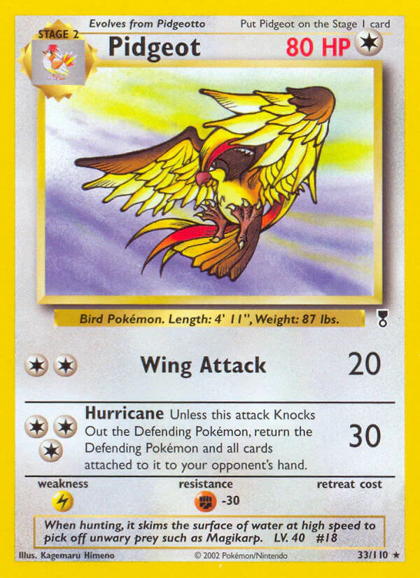 Legendary Collection 033 Pidgeot