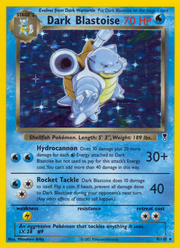 Legendary Collection 004 Dark Blastoise