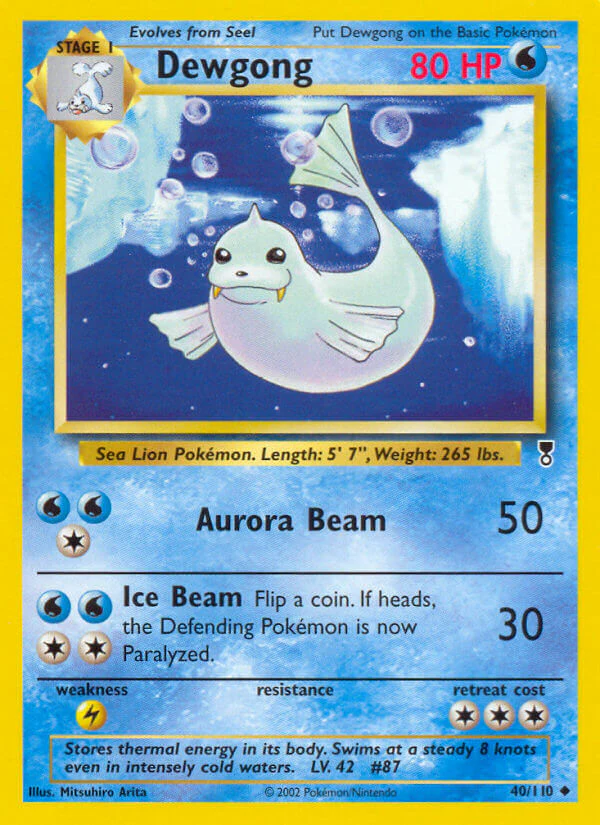 Legendary Collection 040 Dewgong