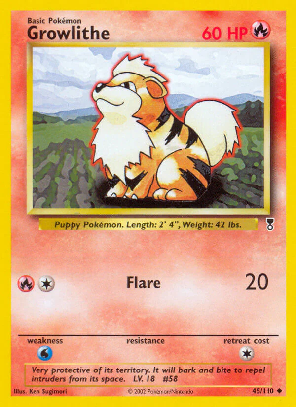 Legendary Collection 045 Growlithe