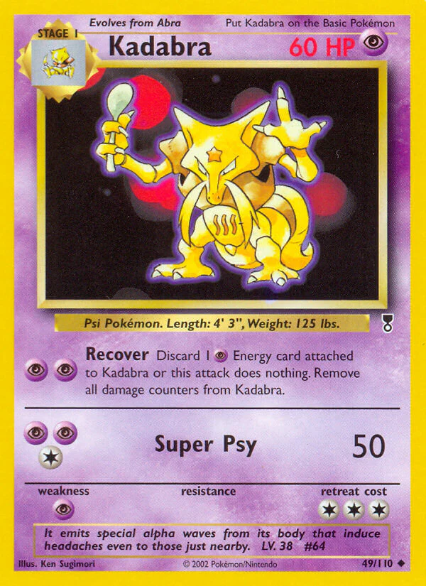 Legendary Collection 049 Kadabra
