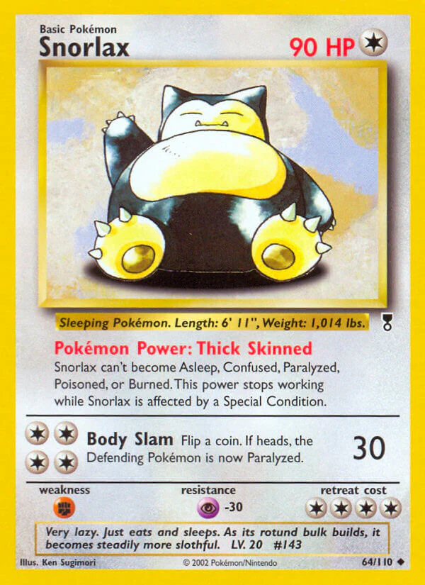 Legendary Collection 064 Snorlax