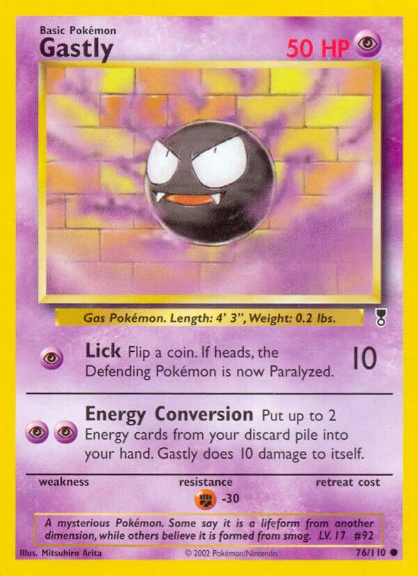 Legendary Collection 076 Gastly