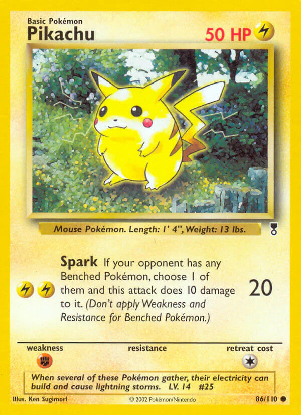 Legendary Collection 086 Pikachu