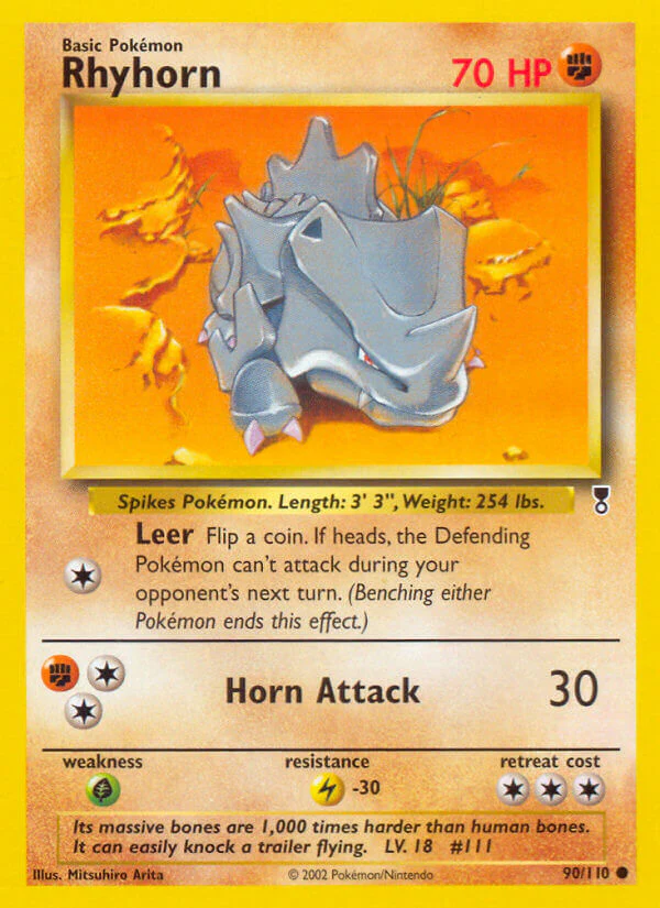 Legendary Collection 090 Rhyhorn