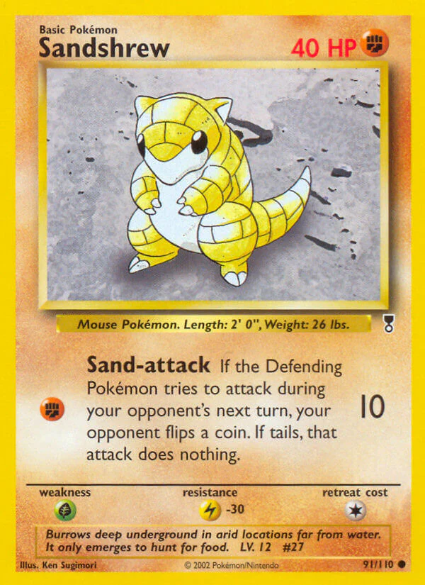 Legendary Collection 091 Sandshrew