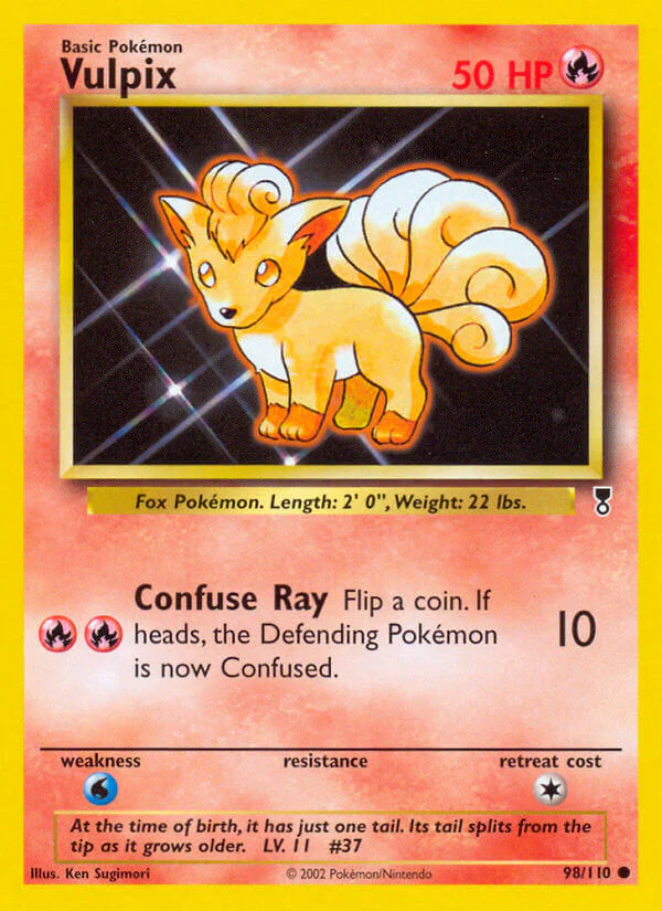 Legendary Collection 098 Vulpix