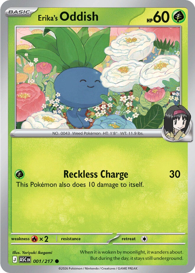 Ascended Heroes 1 Erika's Oddish