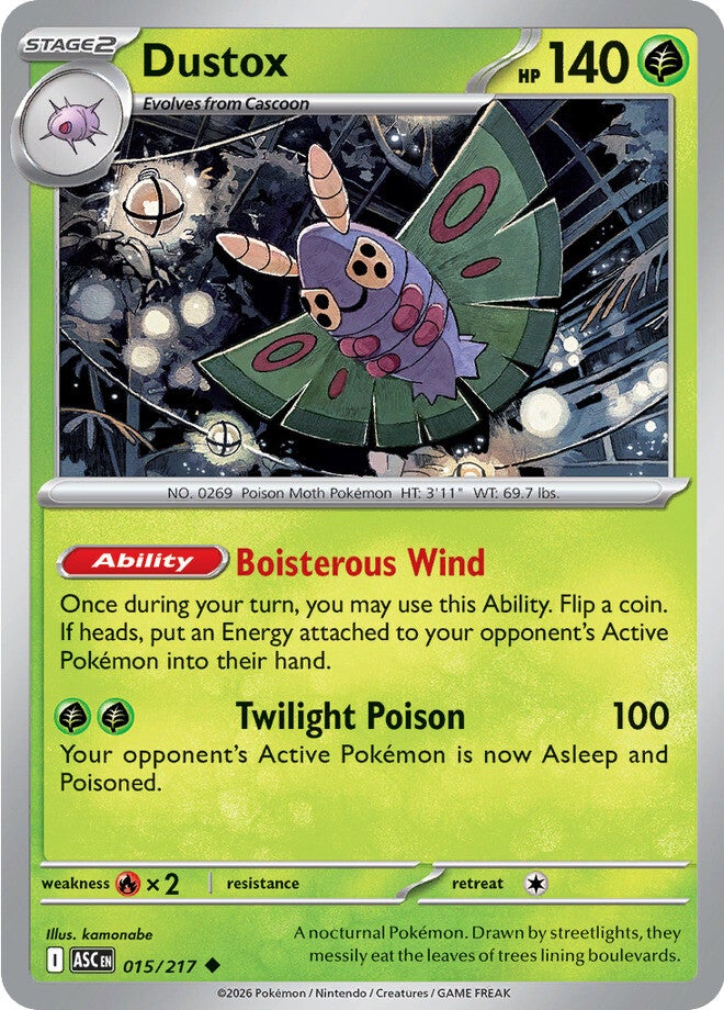 Ascended Heroes 15 Dustox