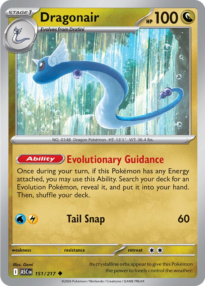 Ascended Heroes 151 Dragonair