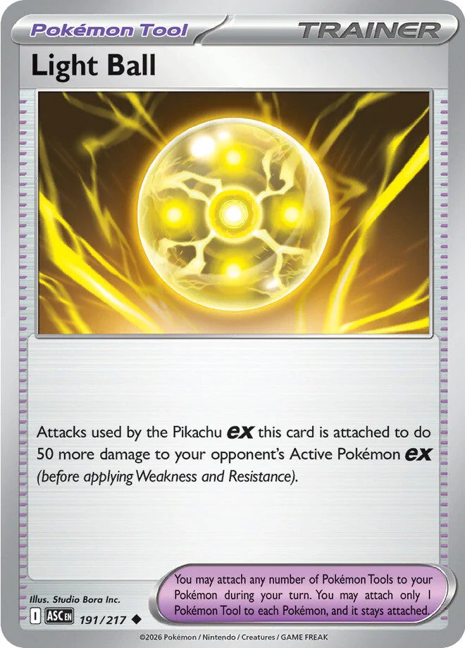 Ascended Heroes 191 Light Ball