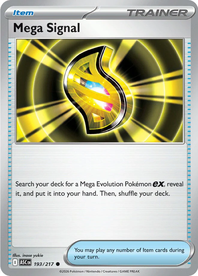 Ascended Heroes 193 Mega Signal