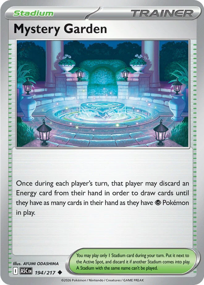 Ascended Heroes 194 Mystery Garden