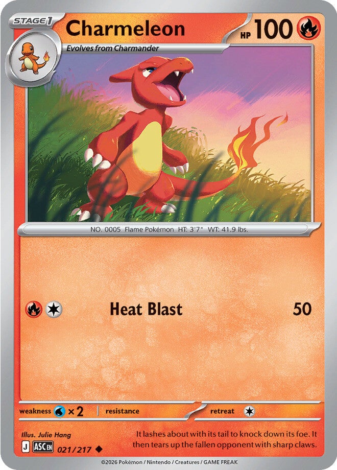 Ascended Heroes 21 Charmeleon