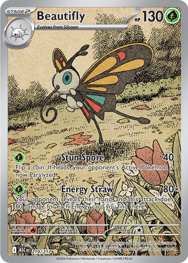 Ascended Heroes 219 Beautifly