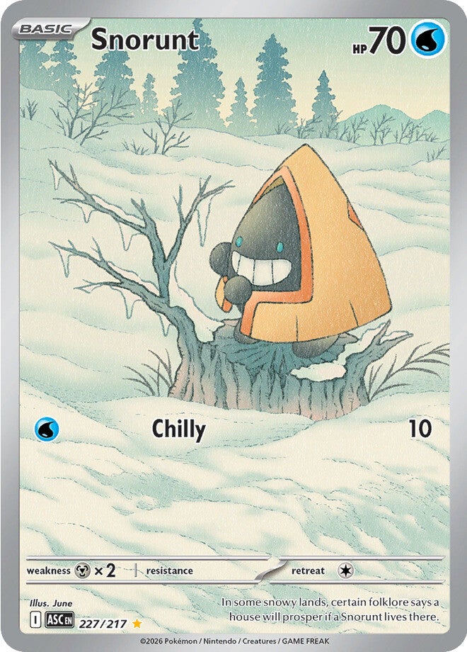 Ascended Heroes 227 Snorunt