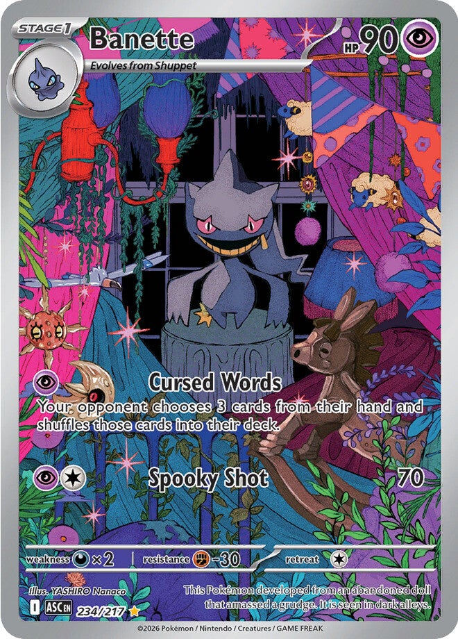 Ascended Heroes 234 Banette