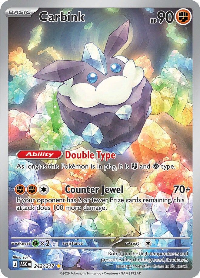 Ascended Heroes 242 Carbink