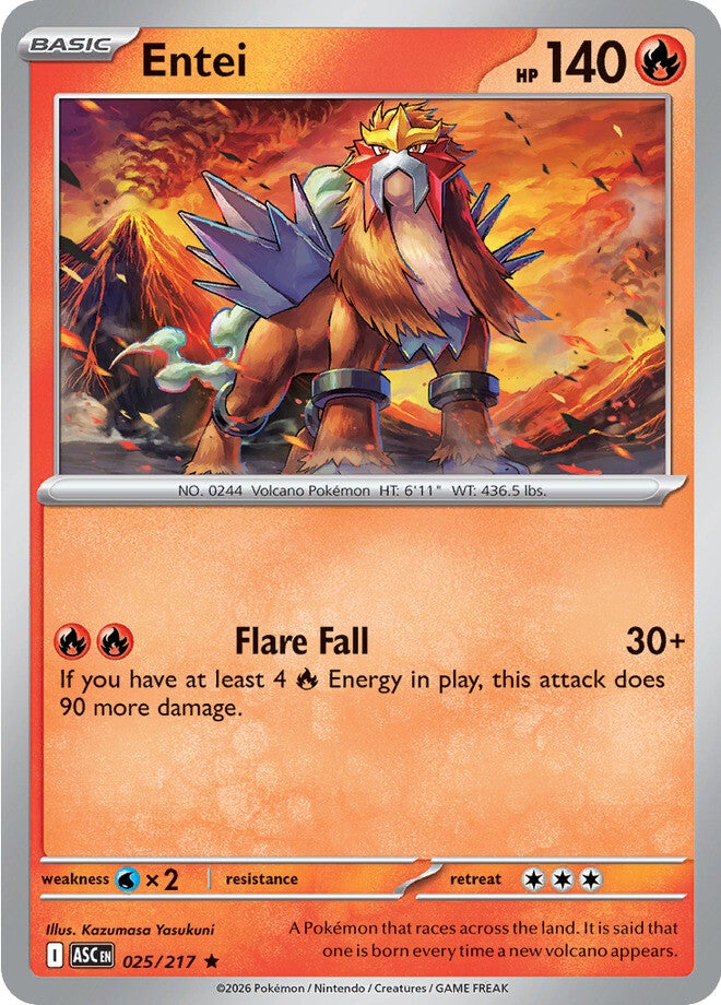 Ascended Heroes 25 Entei