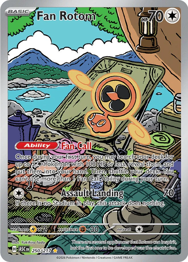 Ascended Heroes 250 Fan Rotom