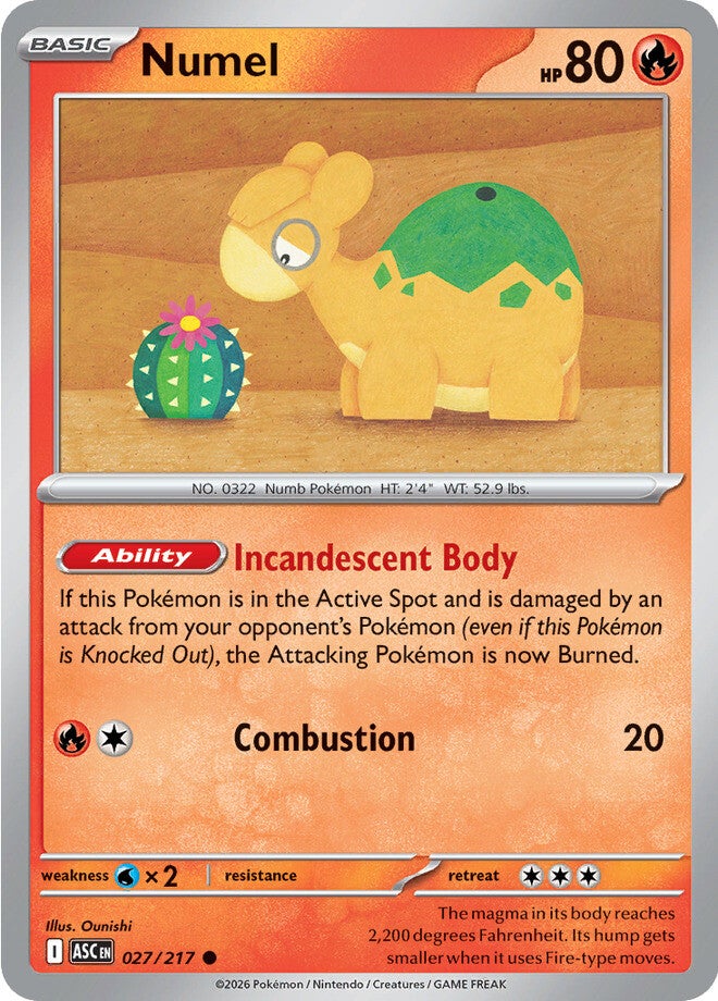 Ascended Heroes 27 Numel