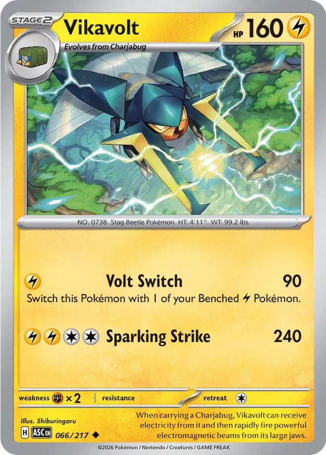 Ascended Heroes 66 Vikavolt