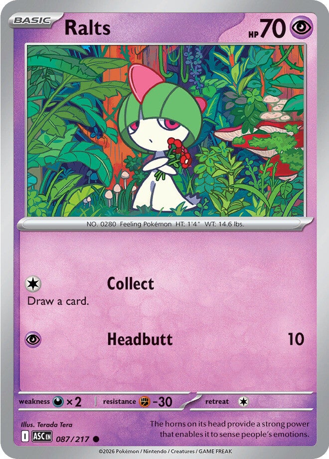 Ascended Heroes 87 Ralts