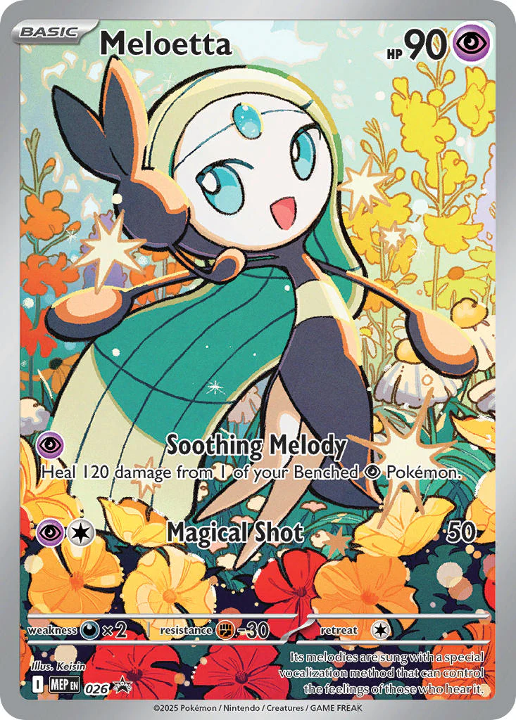 ME Black Star Promos 026 Meloetta